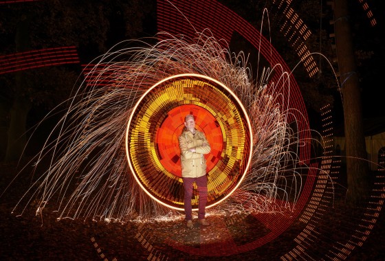 Light Painting Präsentation beim THW Celle präsentaton-lighpainting-thw-celle-janleonardo
