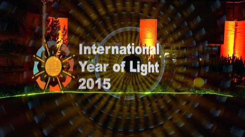 International Year of Light - Lightpainting by Lightart Photography artist JanLeonardo