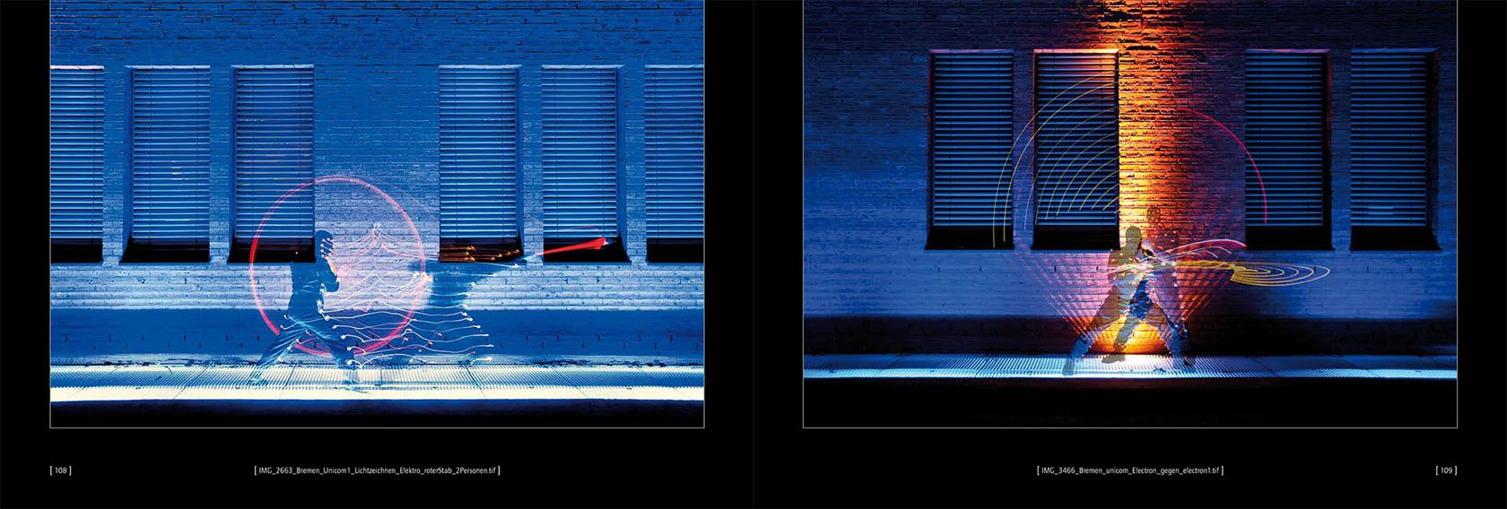 Faszination Lichtkunst Publikation Cover Light Art photography by JanLeonardo