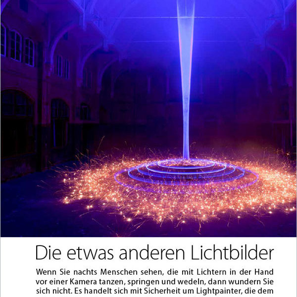 Pictures-Magazin about Light Painting Photographer JanLeonardo