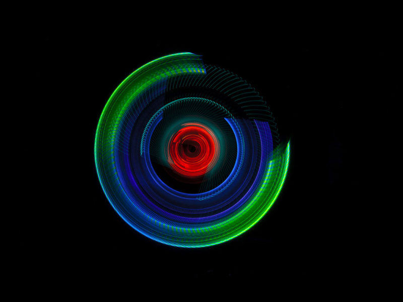 Light Painting - ZEISS Abstract - by JanLeonardo Light Art Photography