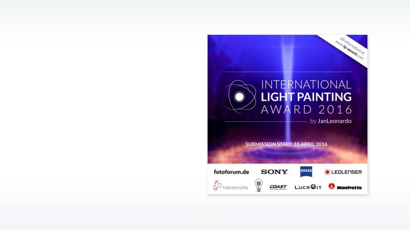 International Light Painting Award 2016 - Lightpainting by Lightart Photography artist JanLeonardo
